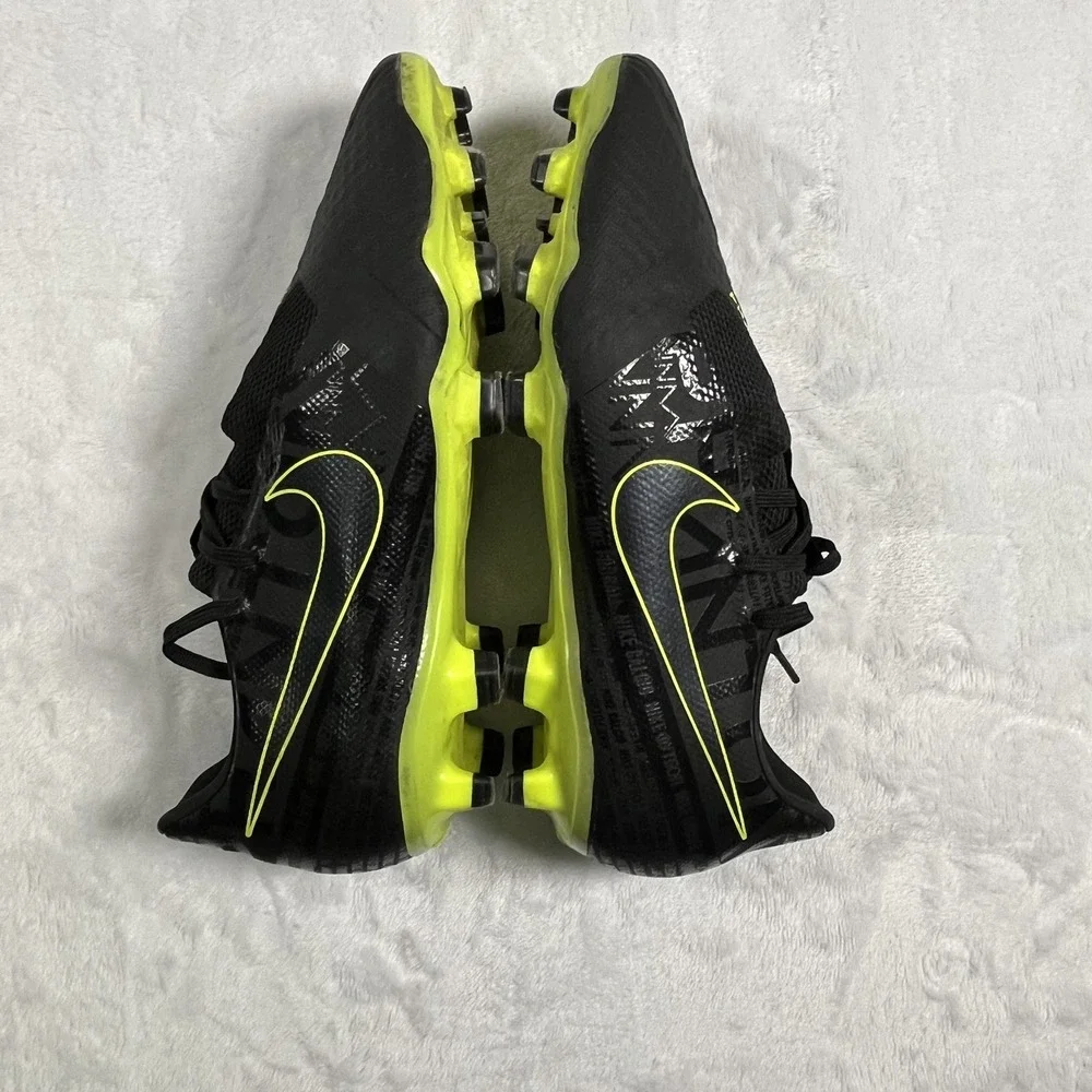 Nike Phantom Venom Elite FG ACC Black Volt‎ Soccer Cleats AO0401-007 Size 6.5Y